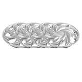 AKLOSIPY Radnabe 4 Stück 14 I-Radnabenabdeckung mit Universeller Passform, Silberne...