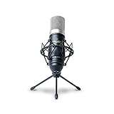 Marantz Professional MPM1000 - XLR Kondensatormikrofon mit Pop Schutz Filter, Shockmount, Tripod...