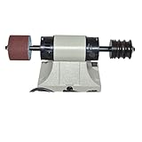 KLYDBMYT Schleifmaschine, Speed Belt Edger Schleifmaschine, 350W Lederkantenpoliermaschine...