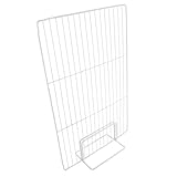 SOLUSTRE Gefrierschrank Trennwand Metall Teilig Eisfach Organizer Drahtgitter Regaltrenner für...