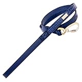 Hartman and Rose Cayman Hundeleine, Marineblau, 1,25 cm