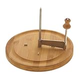 Kesper | Käsehobel, Material: FSC®-zertifizierter Bambus, Maße: Ø 22 cm, Gesamthöhe: 16 cm,...