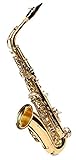 Original SYMPHONIE WESTERWALD Design Altsaxophon Saxophon Alt, Gold/Silber, inkl....