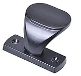 Aqbau® Türknopf f.Rahmentüren Aluminium Knopfdrücker Türknauf feststehend türknöpfe...