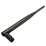 Aboiled 2,4 GHz 5DBI AntennenverstäRker WiFi Omnidirektional RP-SMA WLAN für Modem Router