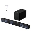 ULTIMEA 5.1ch Soundbar mit Dolby Atmos, Heimkino 4D Surround Sound System, 340W Soundbar für TV...