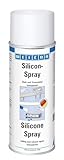 WEICON Silicon-Spray 400 ml I Schützendes Pflege- und Schmiermittel für Kunststoff, Gummi &...