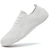 UROMGV Damen Laufschuhe Sportschuhe Barfußschuhe Schuhe lässige Sneaker Weich Turnschuhe Modische...