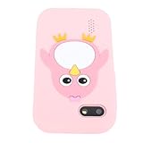 Acouto Kindertelefon Touchscreen HD-Kamera 8 Spiele Drop-Handy Niedliches Tiermuster Dieses...