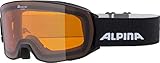 ALPINA NAKISKA - Beschlagfreie, Extrem Robuste & Bruchsichere OTG Skibrille Mit 100% UV-Schutz Für...