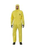 Ansell AlphaTec 2300 Modell 132, Einweg-Schutzanzug, Chemikalienschutz Typ 3/4/5, Wasserdichter...