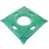 BAZEITFLOW Schwimmende Teichinsel Pflanzinsel 33X33X5cm aus Künstlichem Ökologischen Material für...