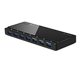 TP-Link UH700 7-Port USB 3.0 HUB inklusive Netzadapter und USB 3.0 Kabel, bis zu 5 Gbit/s, Hot...