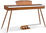 Donner DDP-80 E-Piano 88 Tasten Gewichtet Klavier, Hammermechanik II, Home Digital-Pianos Volle...