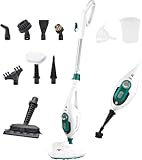 Di4 Dampfreiniger Steamclean Multifunktion 10 in 1, 1500W, Reiniger Handgerät und Dampfmop, Düsen...