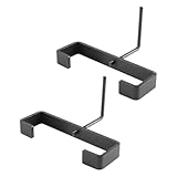 Durlo 2 Stück Klammern Beton Holzpfosten Panel Clip, Zaun Panel Sicherheitsklammern für Beton oder...