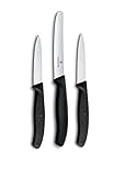 Victorinox Swiss Classic Gemüsemesser-Set, 3-tlg., 2 x Gemüsemesser, 1 x Gemüsemesser, Swiss...