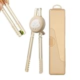 Kids Chopsticks for Beginners – Kids Chopsticks | Safe Beginner Chopstick | Adjustable Toddler...