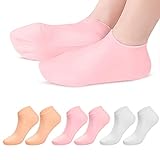 3 Paare Feuchtigkeitsspendende Socken, SEBS Fußpflege-Socken Für Männer und Frauen, Gel Socken...
