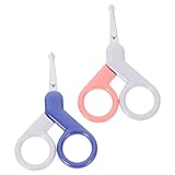 UPKOCH 2Stücke Nagelschneider Teiliges Nagelknipser Nagelschere Für Neugeborene Ergonomisch Sicher...