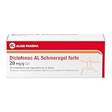 Diclofenac AL Schmerzgel forte 20 mg/g Schmerzgel, 150g, bei akuten Prellungen, Zerrungen &...