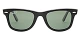 Ray-Ban 2140 Wayfarer Polarized Sunglasses - Glossy Black - size One Size