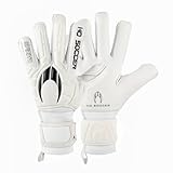 HO Soccer SPIRITO White Negative Torwarthandschuhe, Unisex, Kinder, Weiß, Größe 6