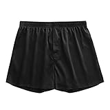 LAEMILIA Herren-Boxershorts aus Seide, Unterwäsche, bequem, atmungsaktiv, Sommer, Strandshorts,...