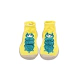 Gyaimxfu Krabbelschuhe Baby Mit Motiv Krabbelschuhe Babysocken Warm Bequem Lauflernschuhe Kinder...