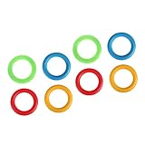 KOMBIUDA 2 Sätze Wurfring Fitnessgeräte Outdoor Koordinationsspielzeug Turnringe Für Fitnessring...