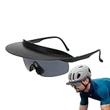 Fahrrad Sonnenbrille | Sonnenblende mit Rahmen | Verspiegelte Linsen Moderne Outdoorsport...