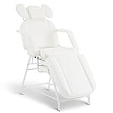 Barberpub Kosmetikliege Klappbar, Massageliege 80cm breit, behandlungsliege Wimpern, Tattoo Liege...