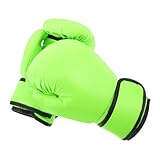 BESTonZON Boxhandschuhe Grün mit Schaumstoffpolsterung Sichere Passform Stoßdämpfend für...