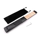 Hapihom Tasche Gitarre Übung Hals Mini 6 Fret Gitarre Akkord Trainer Fingertraining Werkzeug Für...