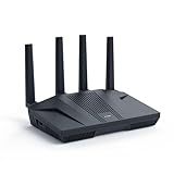 GL.iNet GL-MT6000(Flint 2) WiFi 6 Router | Gaming-WLAN-Router | 2 x 2,5G Multi-Gig-Port + 4 x 1G...