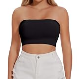 Joyshaper Damen Nahtlos Bandeau BH Trägerloser ohne Bügel Bra Tube Top Push Up Schulterfrei Crop...