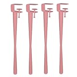 QIANMEI 4er-Pack Klemm-Möbelbeine, Robuste Tisch- Und Stuhlbeine Mit F-förmigen, Verstellbaren...