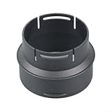 Gdfnmogo 75 mm bis 90 mm flacher Lüftungsauslass, kompatibel mit Eberspacher und Webasto...