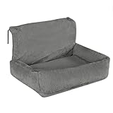 lionto Katzenheizungsliege mit kuscheligem Plüschbezug, warmes Katzenbett zum Einhängen mit...