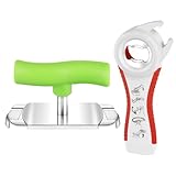 2 Stück Dosenöffner Set Effortless Arthritis Jar Opener Glasöffner Schraubdeckelöffner...