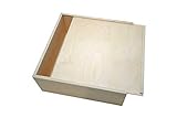 Holzkiste mit Deckel - Aufbewahrungsbox für Geschenke - ideale Geschenk Kiste - Holzbox aus...