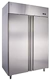 METRO Professional Kühlschrank GRE1400, für Gastronomie, selbstschließende doppel Tür,...