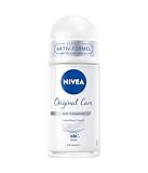 NIVEA Original Care Deo Roll-On (50 ml), pflegendes Anti-Transpirant mit Hautpflege-Essenz, für 48h...