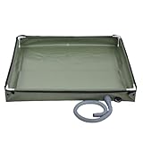 Duschzelt Plane Basis - Outdoor Fliessendes Duschkabinen Fundament Mit Ablauf | Wasserdichter...