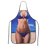 Agmoctz Sexy KüChenschüRze Lustige Kreative KochschüRzen für MäNner Frauen Freundin Weihnachten...