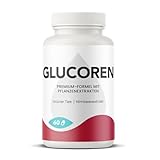 Glucoren Pflanzenextrakt-Kapseln, Himbeerketon und Grüner Tee, 60 Kapseln,...