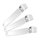 Healvian 3 Stück Kleiner Flaschenöffner aus Edelstahl Multifunktional für Kleine Fläschchen...