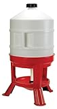 Kerbl Hühnertränke 30L, Automatische Wasserversorgung für Geflügel, Bruchfester langlebiger...