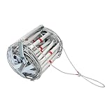 Rettungsleiter Feuerleiter aus Stahl und Aluminiumlegierung ca. 200kg Tragfähigkeit für...