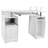 NASTYA Stehpult, Gaming-Schreibtisch, multifunktionaler Desktop-Computertisch mit...